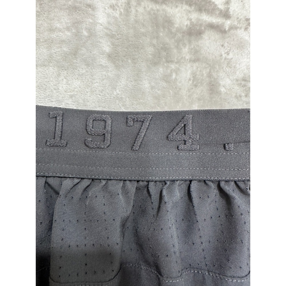 Hinds Running Shorts Mens Size Large Gray Fully Lined Pockets Stretch Waist - Picture 10 of 12